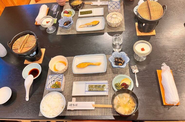 儘田屋朝食