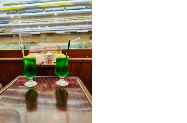 ブルートレインでクリームソーダ