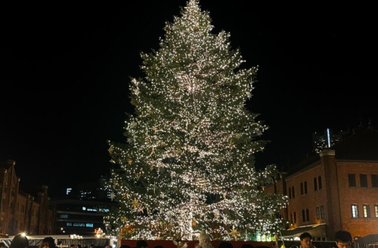 クリスマスマーケット　横浜赤レンガ