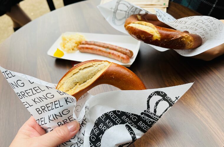 プレッェルとソーセージ