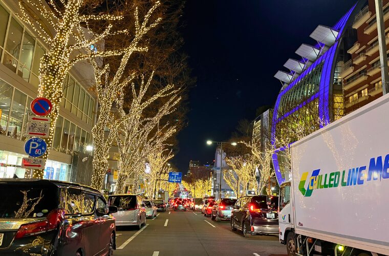 表参道　イルミネーション