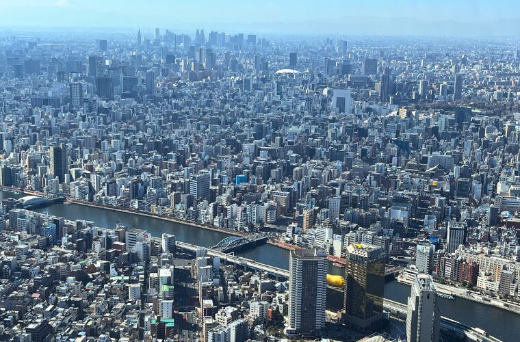 スカイツリーからの眺め