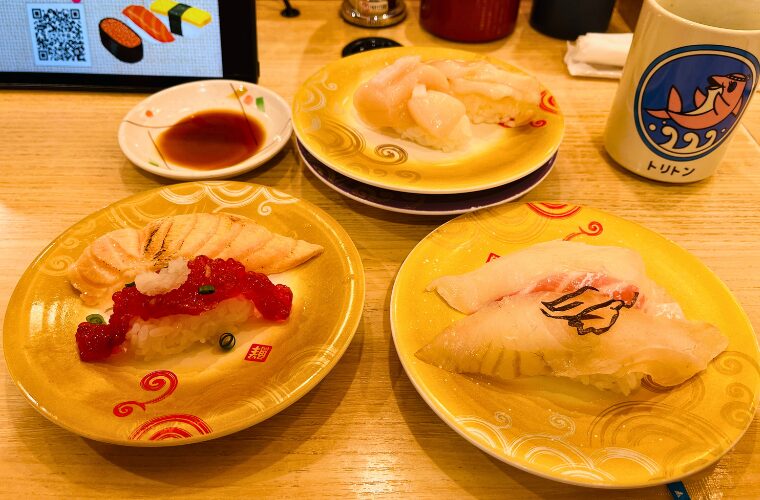 トリトン寿司３皿