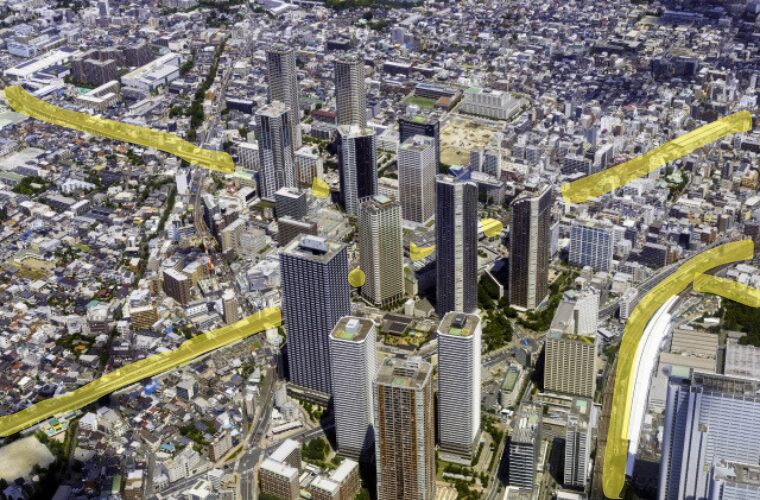 武蔵小杉の線路