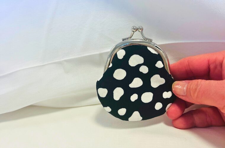 日曜市　コインケース（がまぐち）