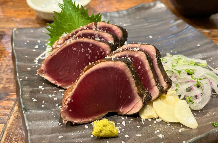 明神丸　カツオ藁焼き