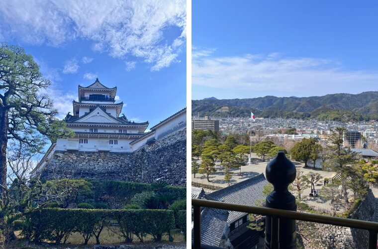 高知城　2枚