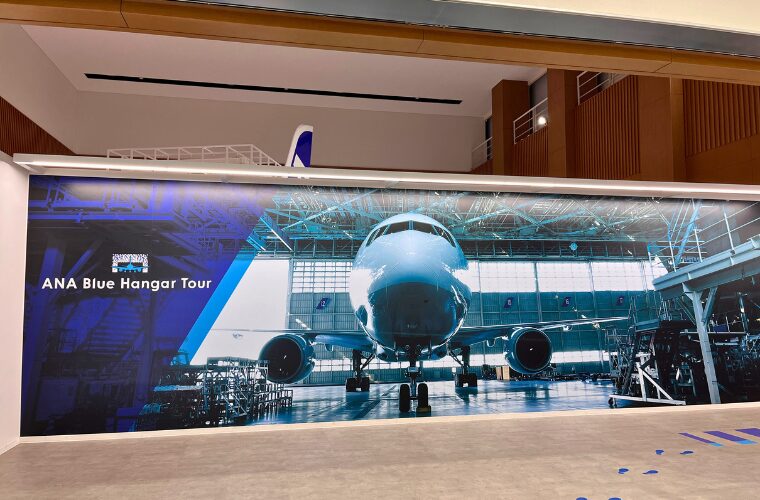 ANAブルーハンガーツアー　大きな画像