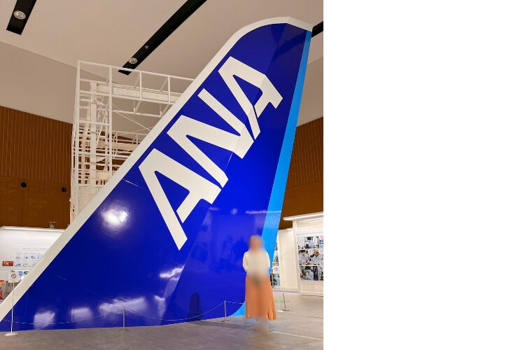 ANAブルーハンガーツアー・垂直尾翼