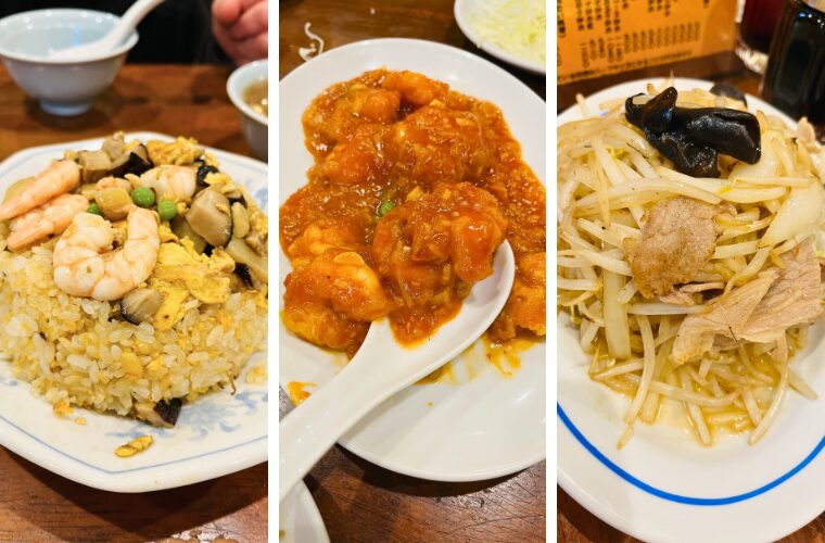 三幸園・料理３種
