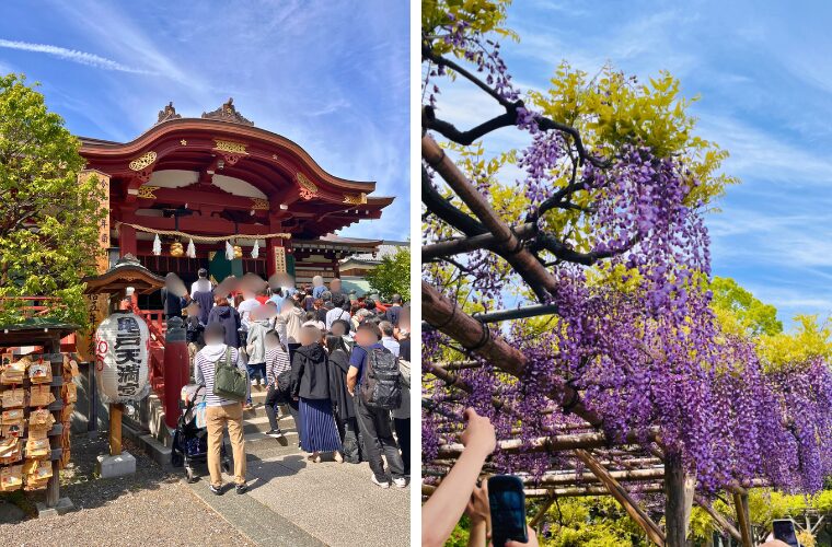 亀戸天神にお参り