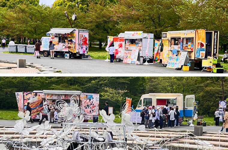 舎人公園・キッチンカー