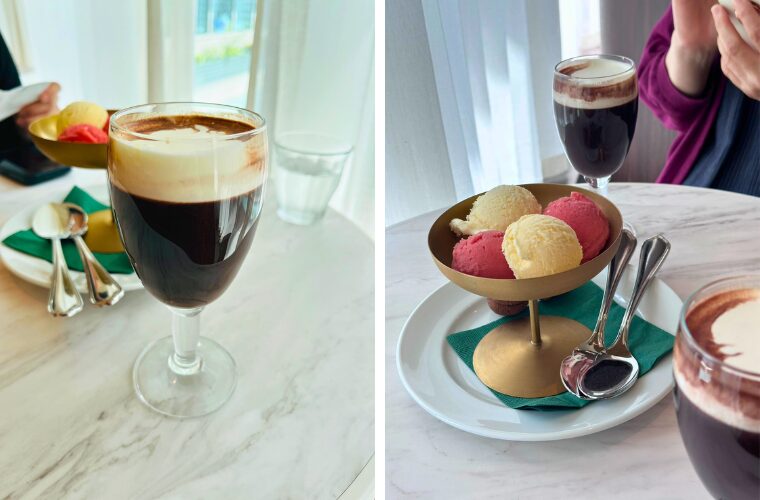 ビチェリンとジェラート